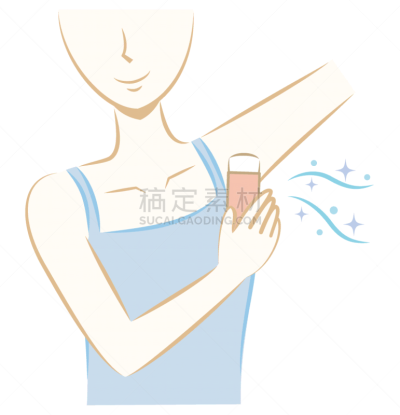 除臭剂,调料,手,女性,时尚,四肢,草图,仅女人,仅一个女人,半身像