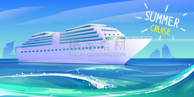 华贵,夏天,邮轮,船,旅途,游艇,海港,热带气候,顶部,复古风格