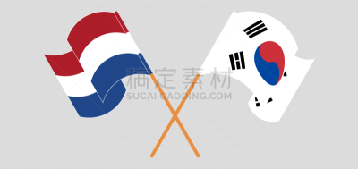 韩国,荷兰,横越,阴阳符,运动,朝鲜半岛,绘画插图,地名,南,首尔