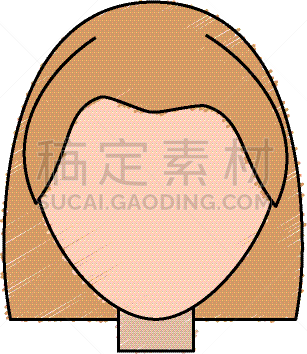 女人,空白的,动物头,商务,人,肖像,图像,矢量,违约,绘制
