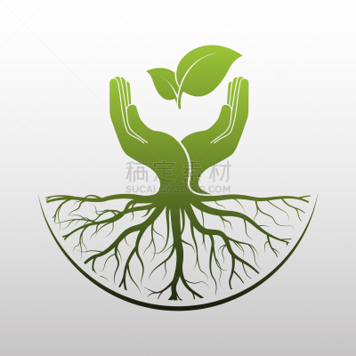 自然,计算机图标,根部,抽象,生物学,华丽的,清新,环境,植物群,复古