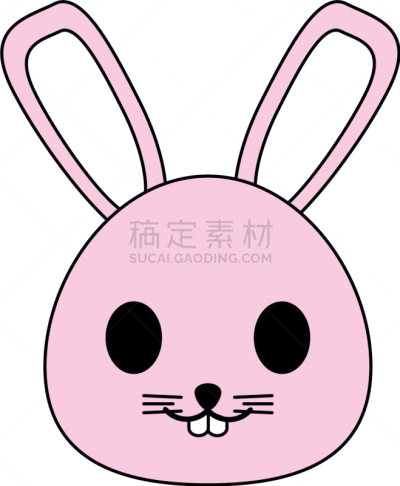 兔子,绘画插图,白色,可爱的,自然,野生动物,宠物,图像,矢量,彩色图片