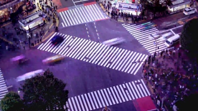 涉谷十字路口，东京，日本