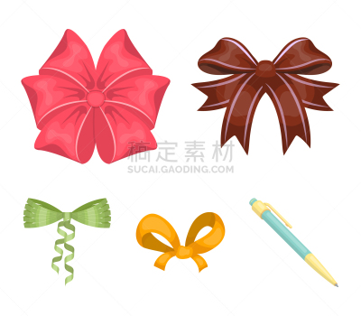 蜘蛛网,缎带,蝴蝶结,计算机图标,分离着色,红色,纺织品,镂空花边,装饰,收集