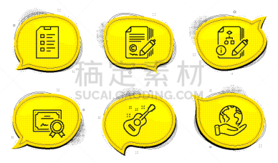 标志,计算机图标,矢量,检查表,吉他,商务,拉脱维亚,工程,消息,绘画插图