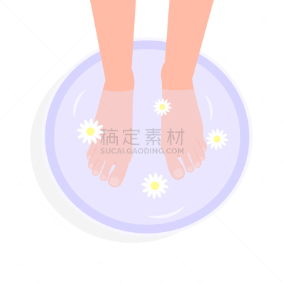 足浴,背景分离,医疗流程,瀑布,仅一个女人,白色,白色背景,概念,健康食物