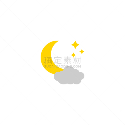 天气,绘画插图,夜晚,计算机图标,矢量,多云,气候,商务,计算机,一个物体