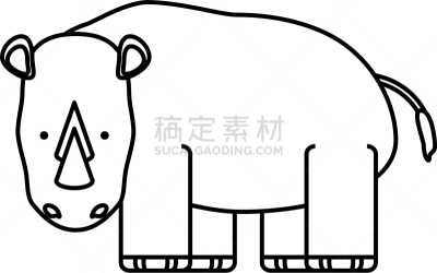 犀牛,分离着色,白色,自然,动物园,斑马,条纹,非洲,热带雨林,野生动物