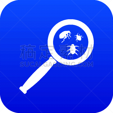 昆虫,放大镜,蓝色,计算机图标,数码图形,生物学,焦点,显微镜,博客,翅膀