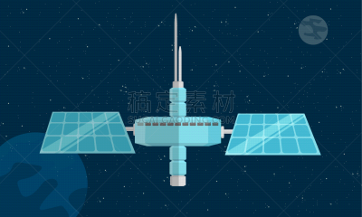 车站,月亮,地球形,视角,空间站,矢量,行星,太空,图像,天空