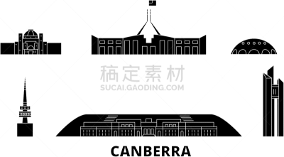 堪培拉,澳大利亚,城市天际线,公寓,现代,湖,建造物,旅行,布置