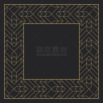 华丽的,边框,黄金,直的,请柬,贺卡,洞,空的,华贵,简单