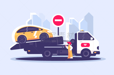 拖运卡车,城市,商务,专业人员,空的,汽车,交通,意外事件,公路,服务