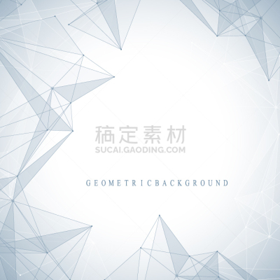几何形状,分子,背景,插画,深的,健康保健,数据,主机,复杂,生物科技