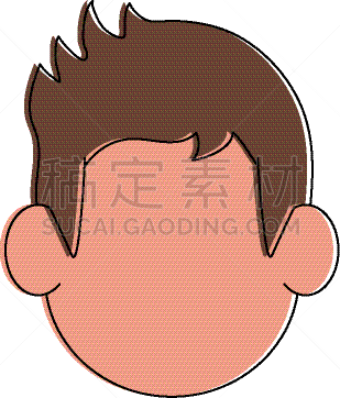 男人,卡通,人的脸部,商务,人,概念,肖像,图像,性格,违约