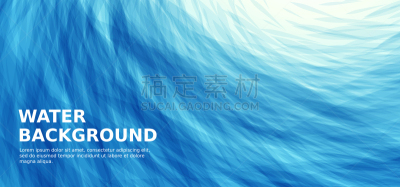 海洋,背景,蓝色,抽象,深的,弯曲,环境,海浪,水面,模板