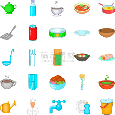 食品,银餐具,分离着色,厨房器具,咖啡,杯,食品加工机,锅,汤匙,布置