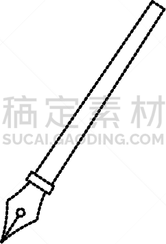 分离着色,墨水笔,商务,闪亮的,金属,高雅,华贵,太空,速成食品,矢量