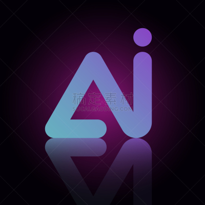 ai logo letter template design