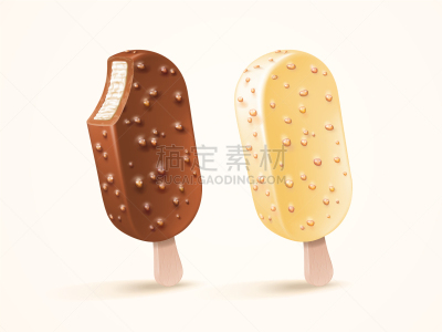白色,雪糕,牛奶巧克力,分离着色,自然,精神振作,食品,图像,收集,装饰