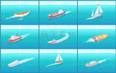 船,血管,夏天,木制,远距离,旅途,旅行,布置,冒险