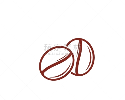 Coffee Beans Logo Template vector icon