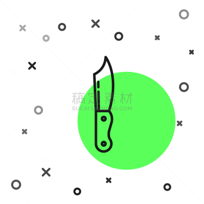 白色,分离着色,黑色,计算机图标,刀,线条,不锈钢