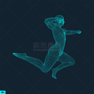 三维图形,男人,模型,金属丝,摆拍,生物科技,人属,技术,设计