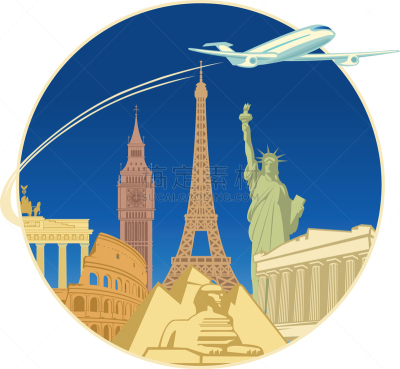 飞机,旅游目的地,旅途,周末活动,法国,传单,希腊,旅行