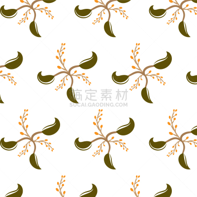 花纹,华丽的,有叶的,纺织品,浪漫,植物群,模板,装饰物,复古,剪影