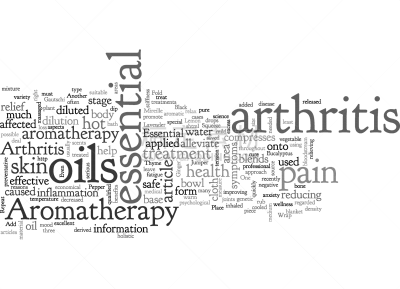 arthritis and aromatherapy