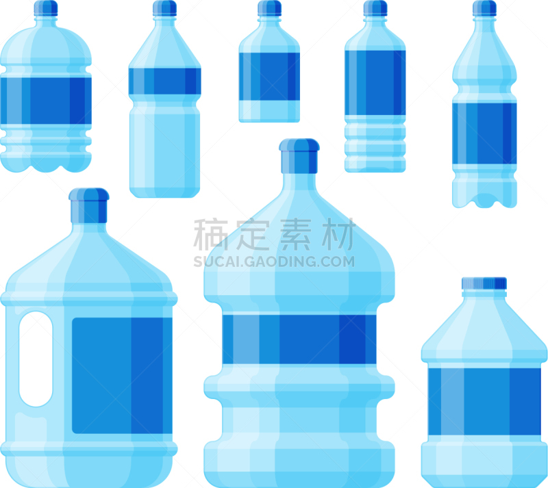 塑胶,矿物质,水,瓶子,透明,形状,白色,湿,图像,收集