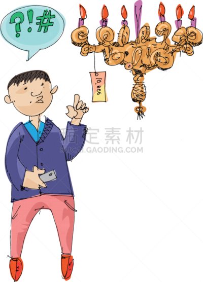 顾客,异性恋,现代,女人,商品,绘画插图,电,伴侣,看,电灯泡