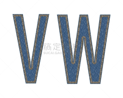 粗斜纹棉布,文字,形状,材料,纺织品,性格,图像,矢量,写实,缝纫