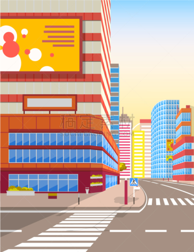 都市风景,路,标志,斑马,人行横道,房屋建设,环境,建筑业,窗户,写实