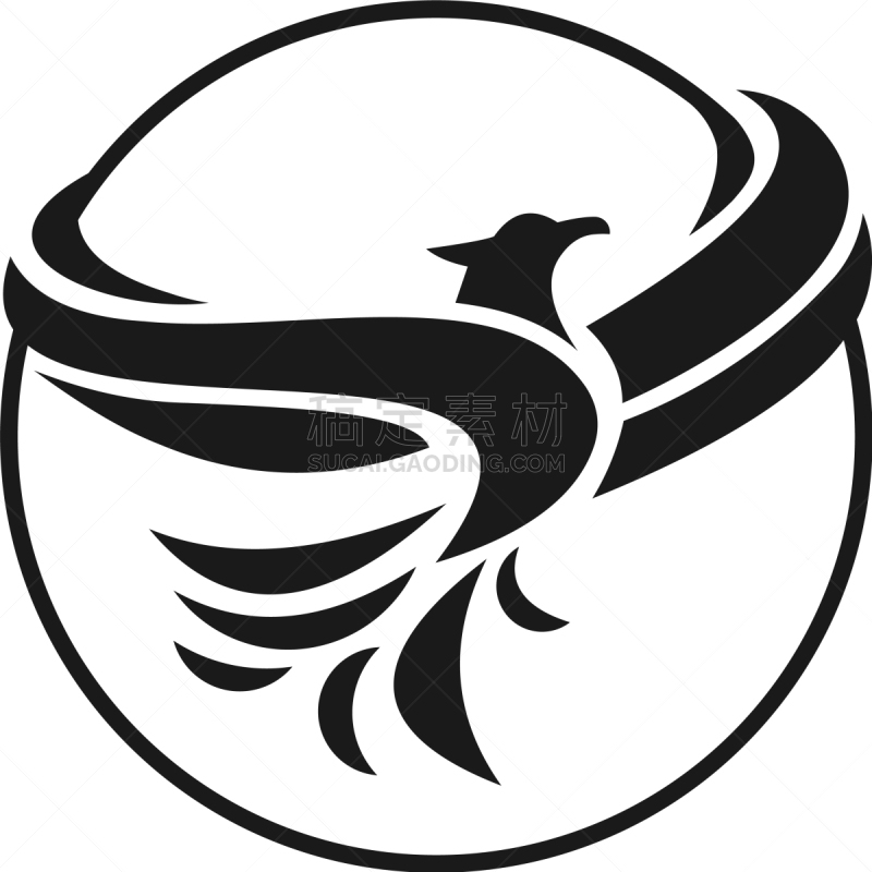 鹰,品牌名称,模板,形状,三维图形,白色,概念,创造力,艺术