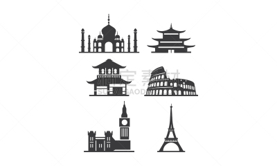 建筑业,品牌名称,图标,商务,希腊,模板,现代,古董