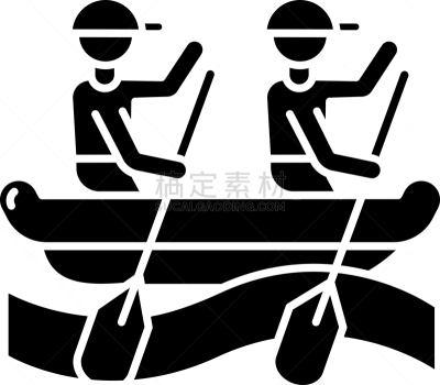 计算机图标,矢量,绘画插图,水,极限运动,符号,粗糙的,水上运动,冒险,漂流