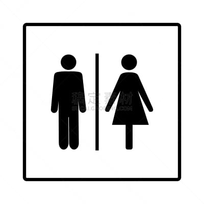 女人,白色,男人,黑色,计算机图标,摆拍,卫生间,疤,剪影,进入