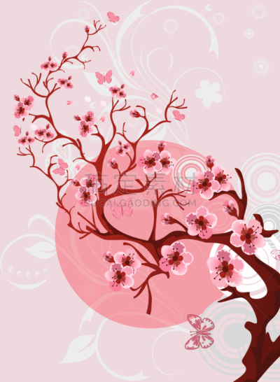 自然美,春天,自然,樱桃树,背景,复活节,樱桃,杏仁,植物,景象