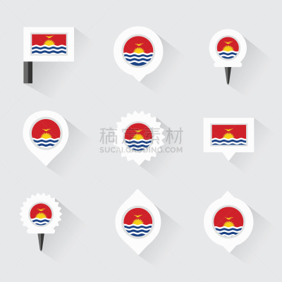 信息图表,基里巴斯,珠针,壁纸,小的,矢量,阴影,搜寻