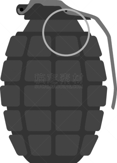 手榴弹,动物的臂,分离着色,白色,风险,金属,技术