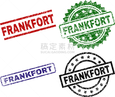 海豹,弗兰克福,橡皮章,摇滚乐,纹理效果,红色,长方形,单词,非凡的,文字