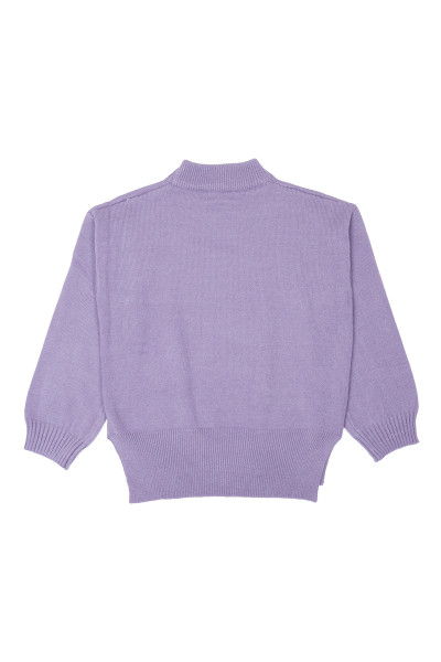 服饰系列实景白色粉色紫色三色毛衣的正反面展示
