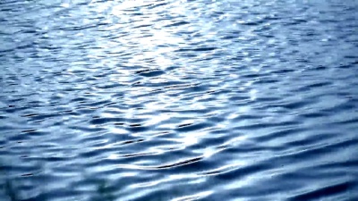 湖面上的波浪