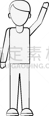 男人,图像,头像,计算机图标,人,男孩,传媒,矢量,侧面像,挥手