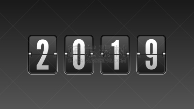倒计时,2019,数字,定时器,日历,厚木板,数字化显示,进出港显示牌,背景分离,新年前夕