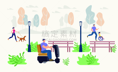 户外,概念,矢量,肢体缺损,训服,健康保健,运动,健康,技术,狗
