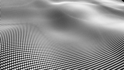 未来数字景观波的 分辨率业务、科学和技术的抽象背景