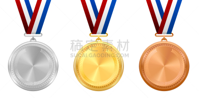 矢量,奖牌,缎带,银牌,青铜,运动,背景分离,竞技场,冬季运动会,奖